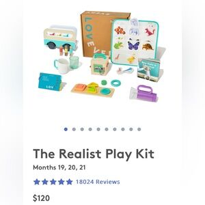 Lovevery Realist Play Kit for Months 19-21